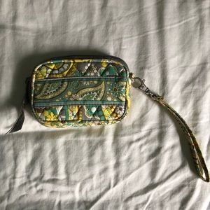 Vera Bradley Lemon Parfait Wristlet